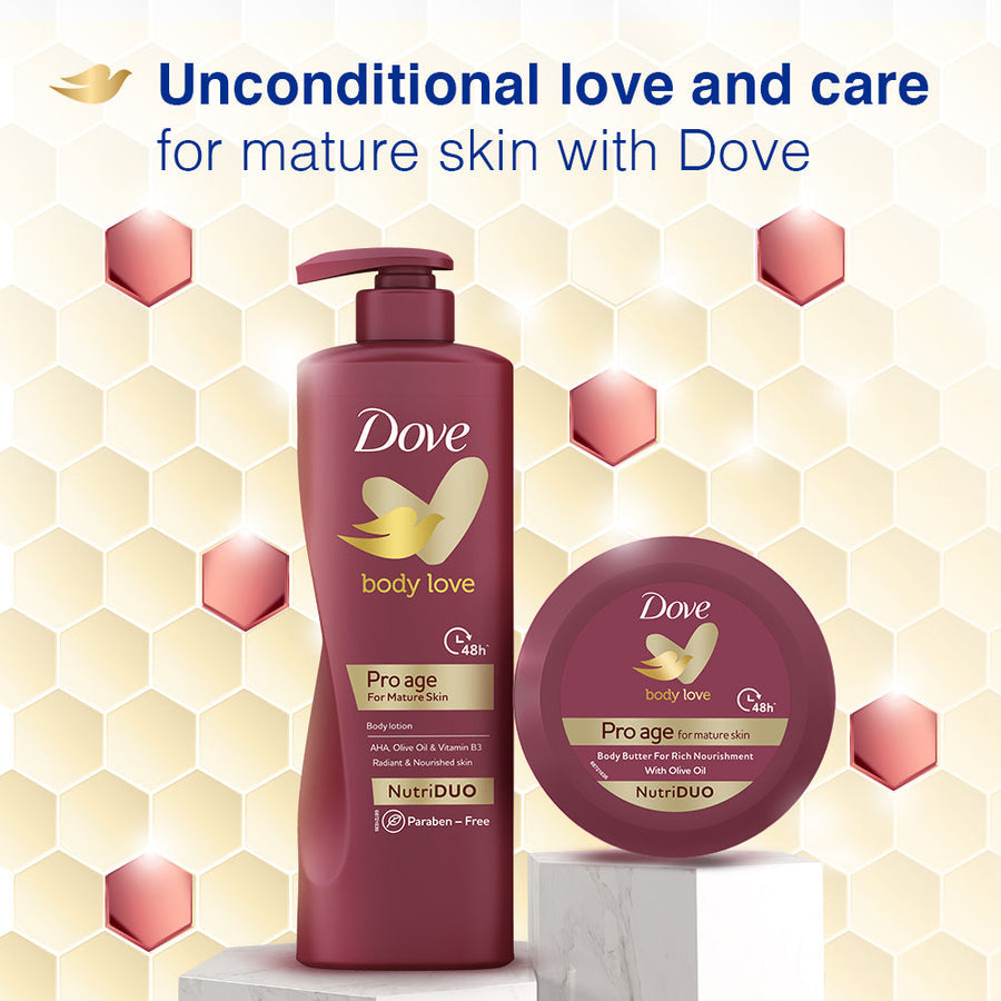 Body Love Pro Age Body Butter for Mature Skin, Paraben Free 240g