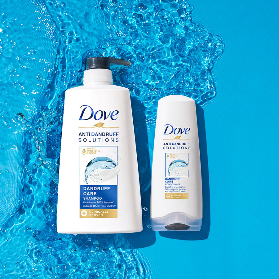 Dove Dandruff Care Shampoo 650ml & Conditioner 175ml (Combo Pack)