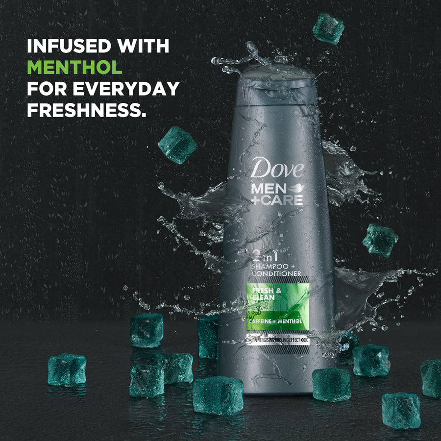 Dove Men+Care Fresh & Clean 2in1 Shampoo+Conditioner