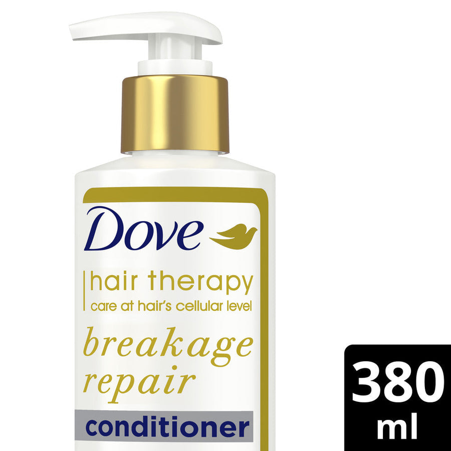 Dove Hair Therapy Breakage Repair Conditioner, No Parabens & Dyes, With Nutri-Lock Serum, 380ml