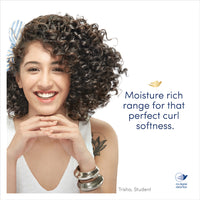 Dove Beautiful Curls Sulphate Free Shampoo 380ml, For Curly Hair