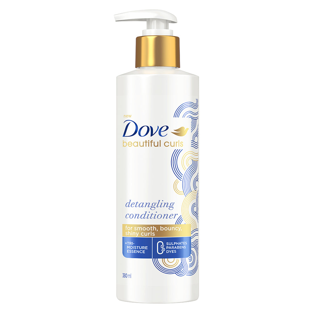 Dove Beautiful Curls Shampoo 380ml & Conditioner 380ml (Combo Pack)
