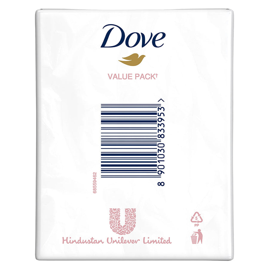 Dove Pink Rosa Beauty Bar, 3x125g