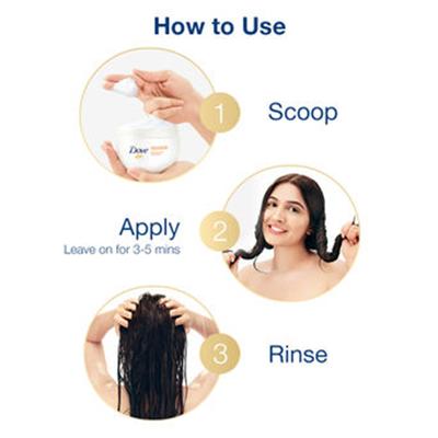 Dove Healthy Ritual for Strengthening Hair Shampoo 650ml, Conditioner 175ml & Hair Mask 300ml (Combo Pack)