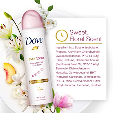 Dove Eventone Deodorant For Women, 150ml