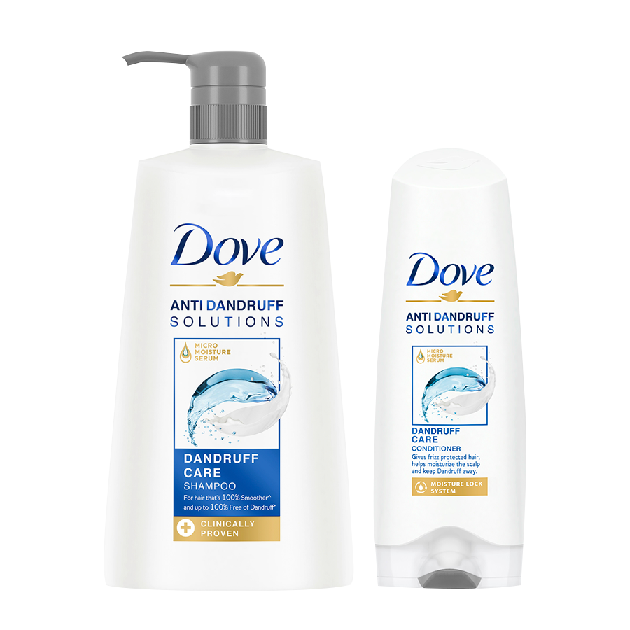 Dove Dandruff Care Shampoo 650ml & Conditioner 175ml (Combo Pack)