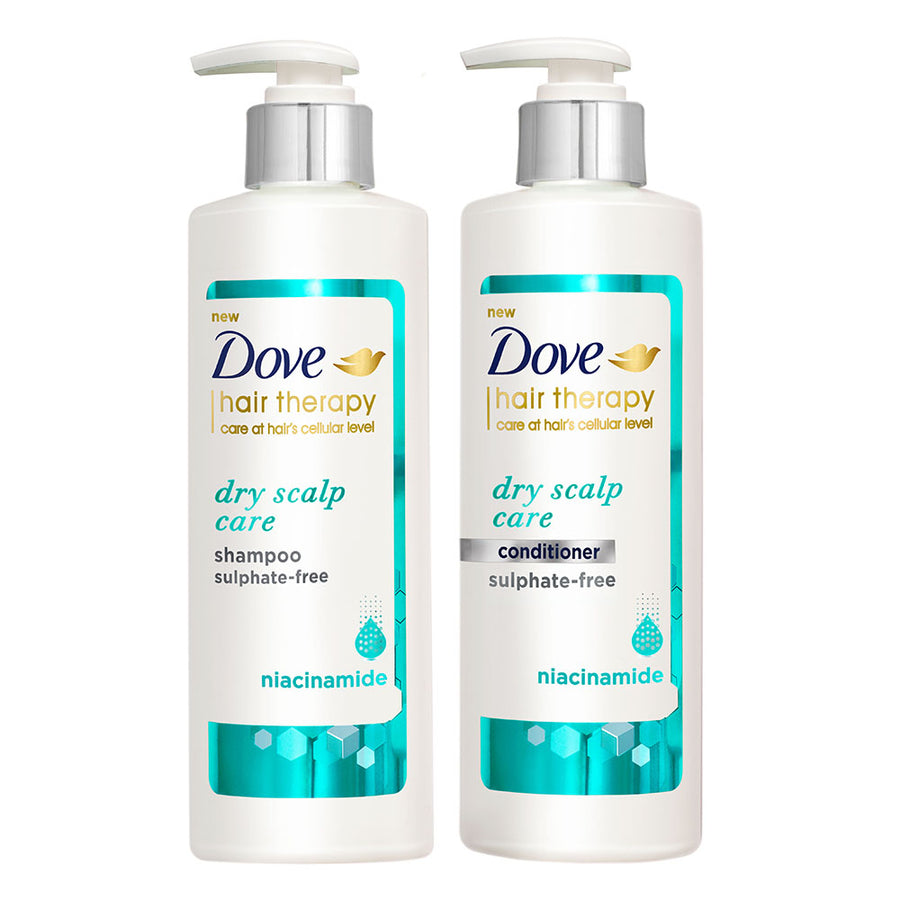 Dove Hair Therapy Dry Scalp Care Shampoo 380ml & Conditioner 380ml (Combo Pack)